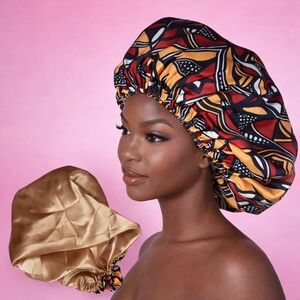 Stylish Multicolor Satin Hair Bonnet